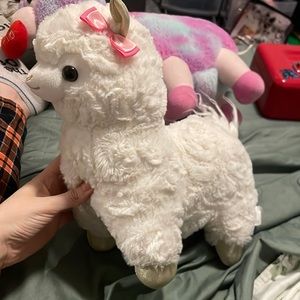 Warmies llama stuffed animal